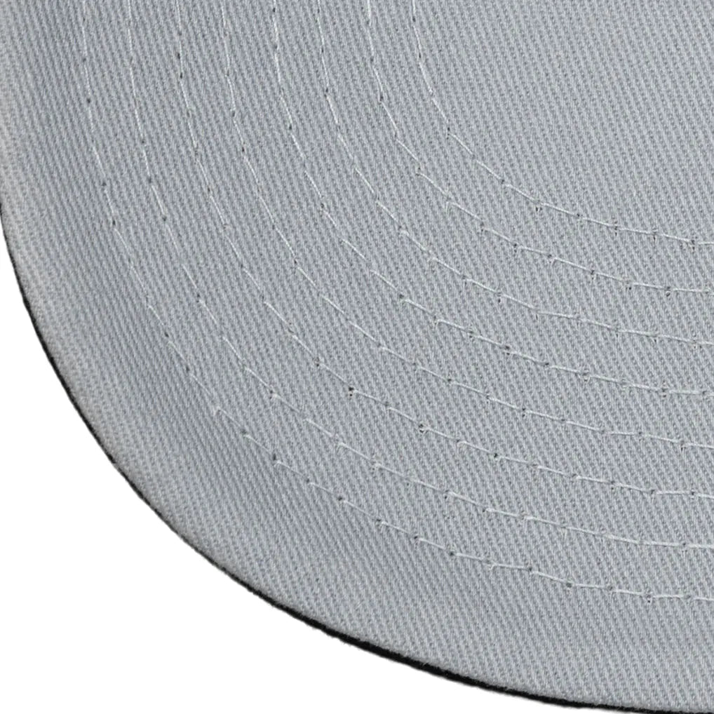 Los Angeles Kings Mitchell & Ness Underarch Two-Tone Pro Crown Snapback Hat - Gray/Black Techwosell