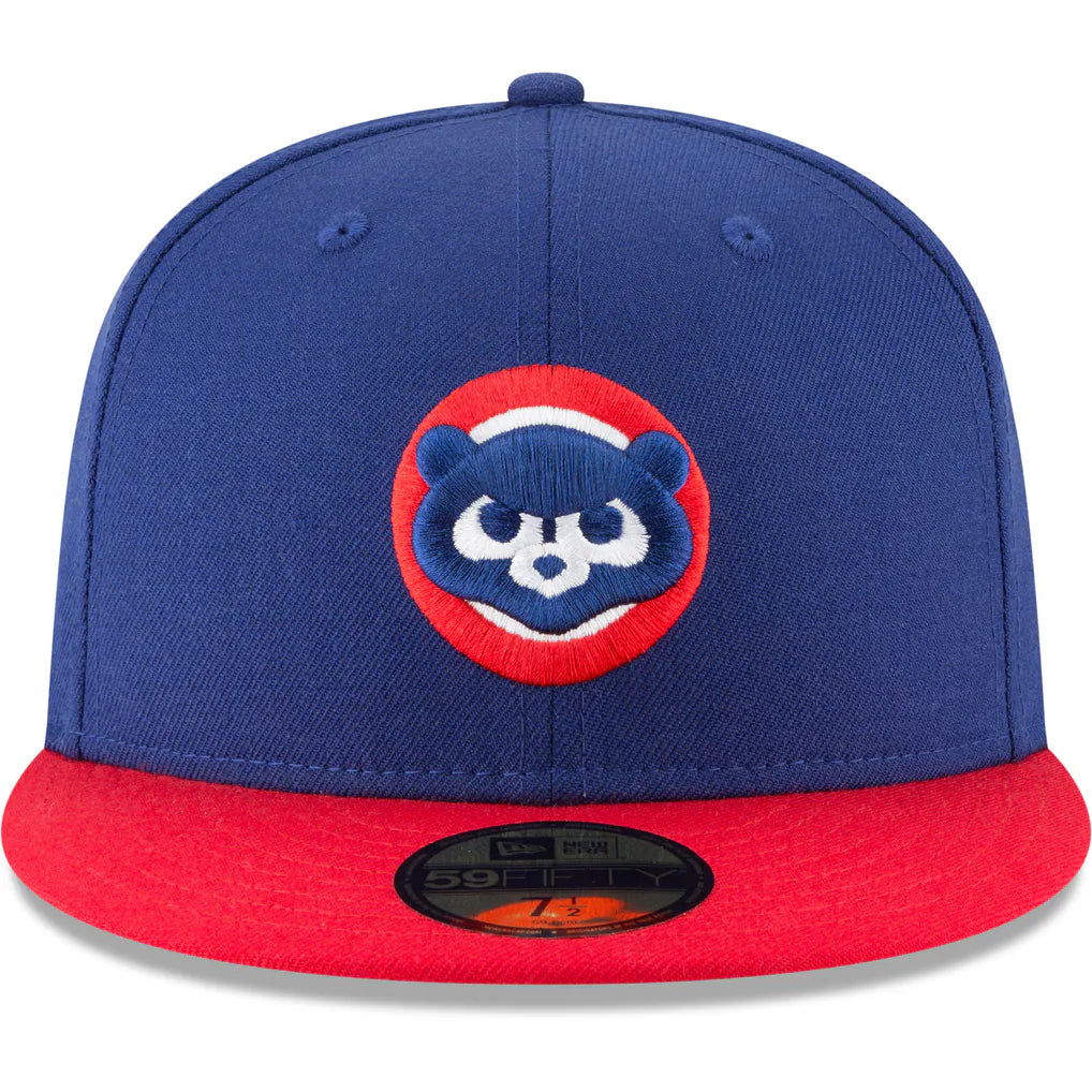 Chicago Cubs New Era Cooperstown Collection Wool 59FIFTY Fitted Hat - Royal Techwosell