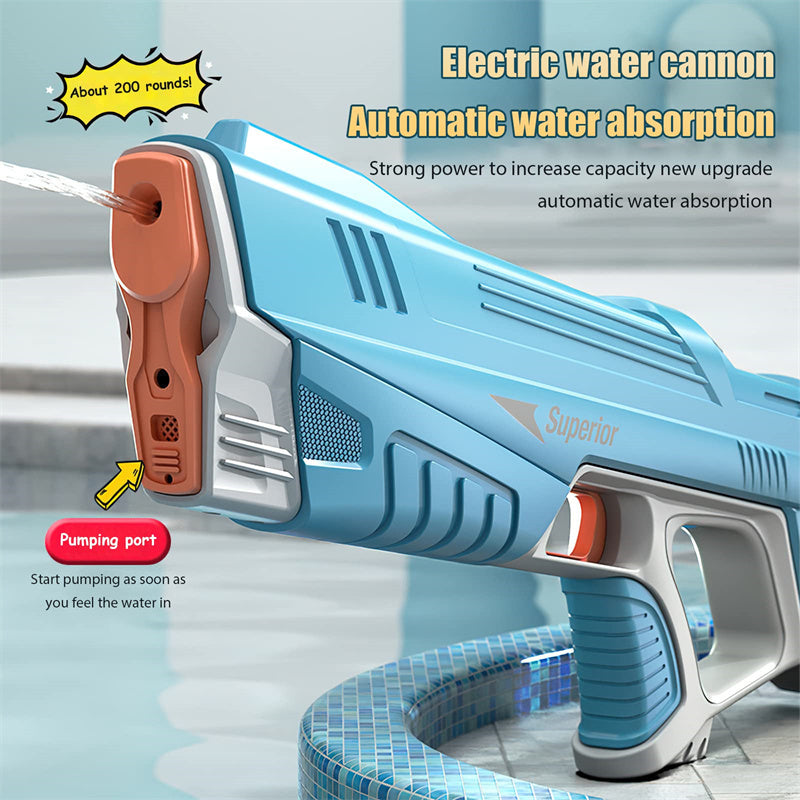 Full Automatic Electric Water Gun Toy Induction Water Absorbing