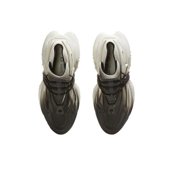 BALMAIN Unicorn Low 'White Black Gradient'