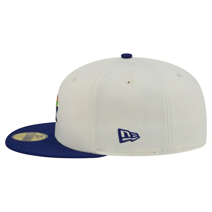 Los Angeles Dodgers New Era Blossom 59FIFTY Fitted Hat - White/Royal
