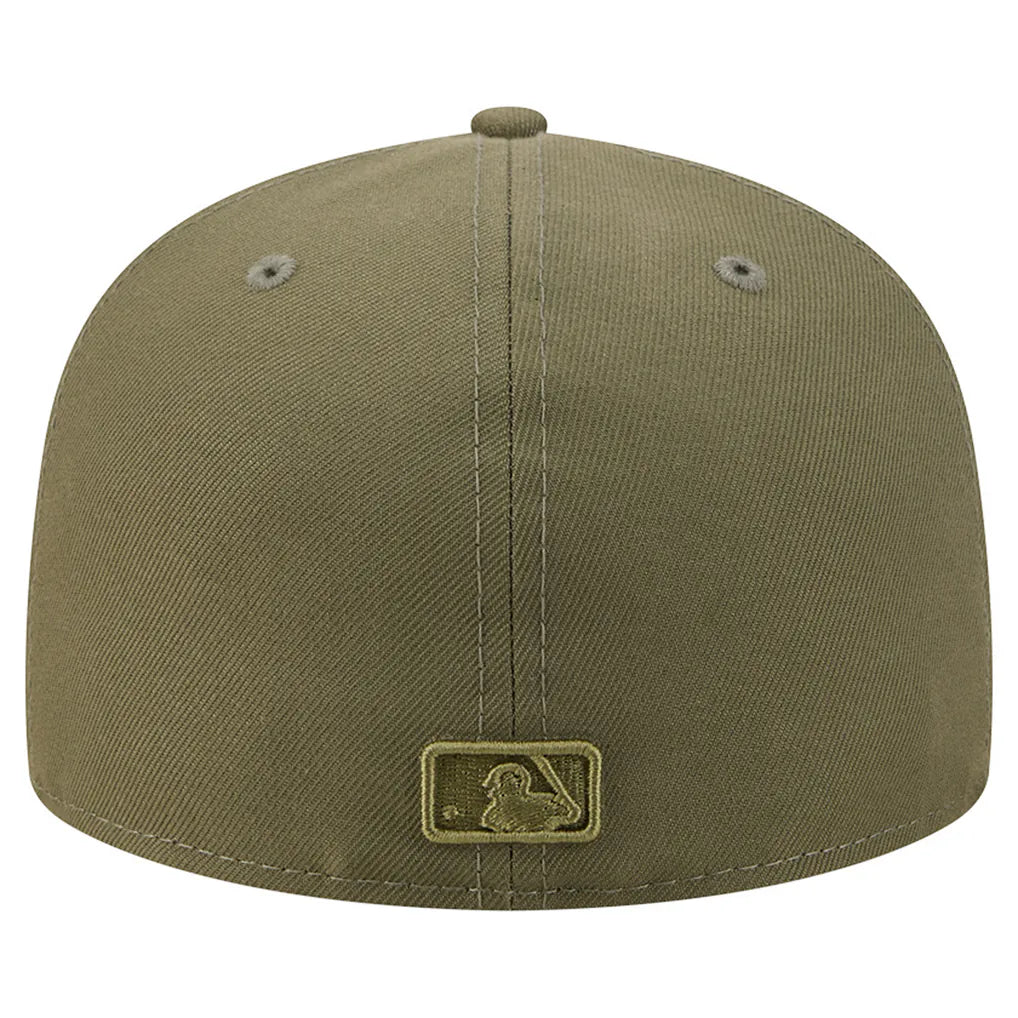 New York Mets New Era Color Pack 59FIFTY Fitted Hat - Olive Techwosell