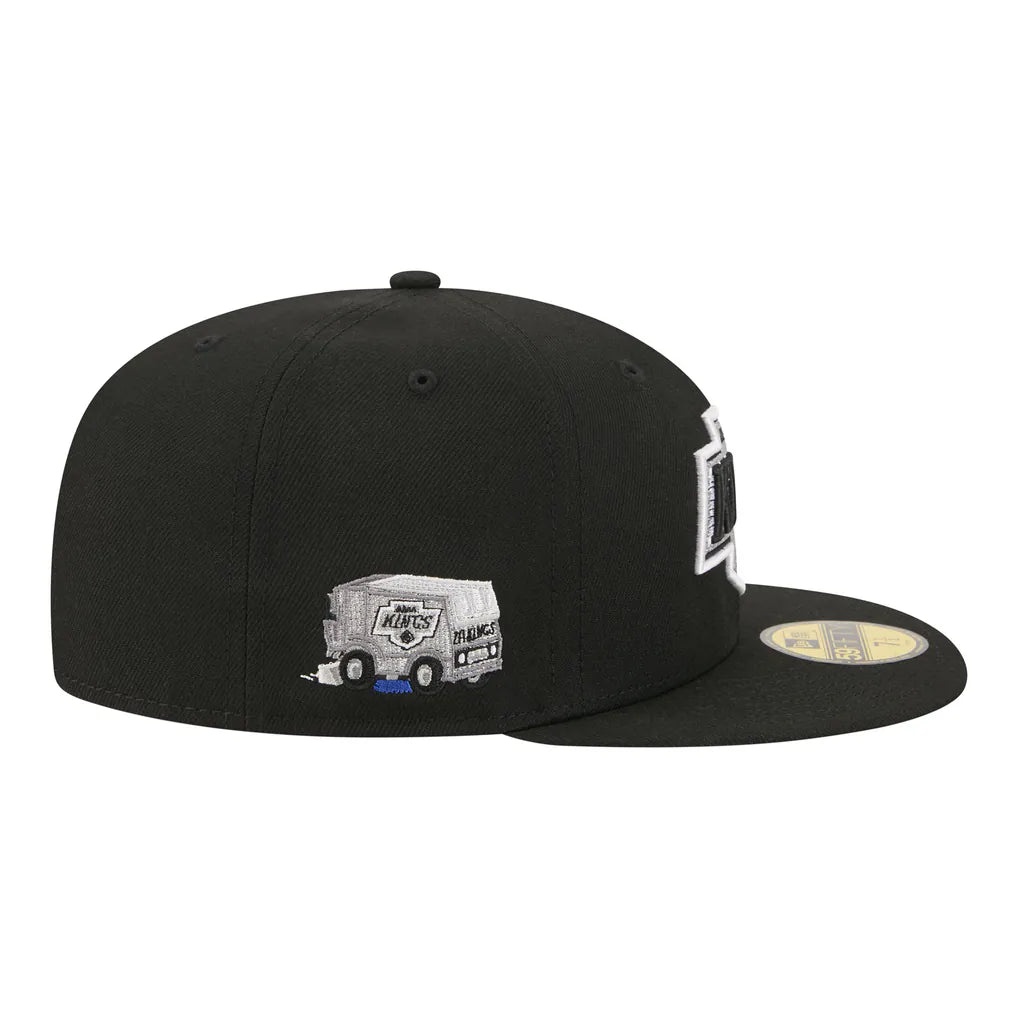 Los Angeles Kings New Era Zamboni 59FIFTY Fitted Hat - Black Techwosell
