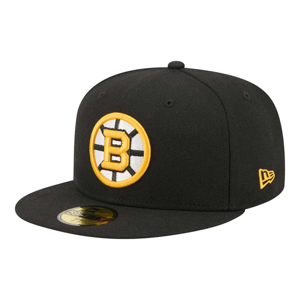 Boston Bruins New Era Zamboni 59FIFTY Fitted Hat - Black