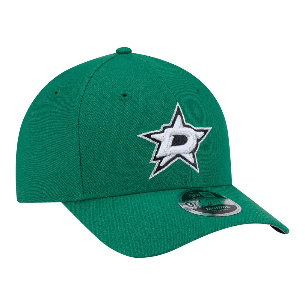 Dallas Stars New Era COOLERA 9FORTY M-Crown Adjustable Hat - Kelly Green