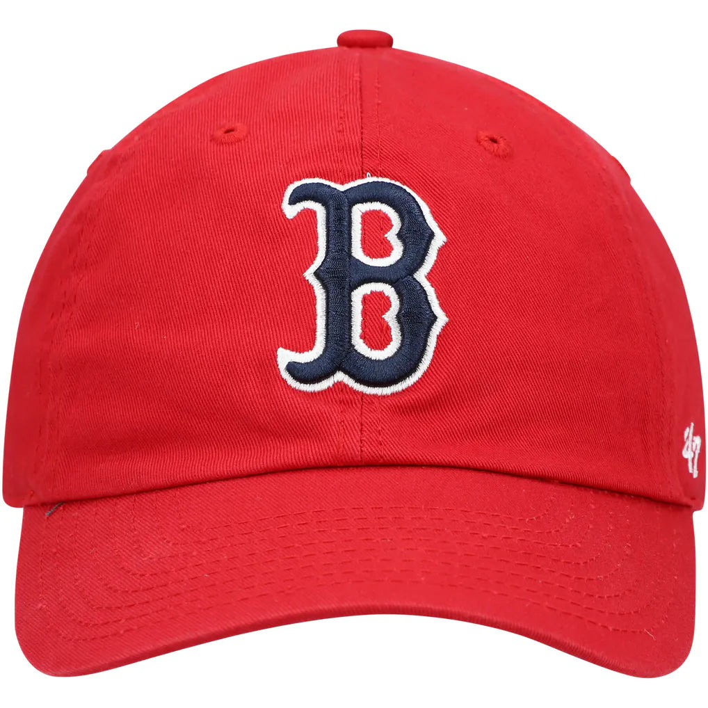 Boston Red Sox '47 Clean Up Adjustable Hat - Red Techwosell