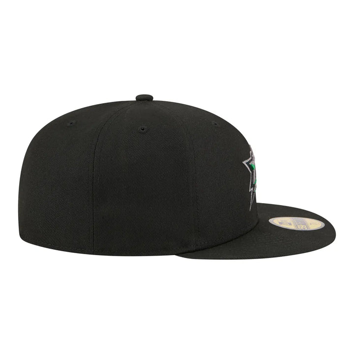 Dallas Stars New Era Color Pop 59FIFTY Fitted Hat - Black