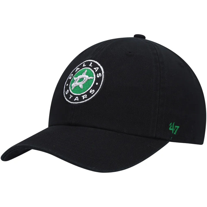 Dallas Stars '47 Team Clean Up Adjustable Hat - Black