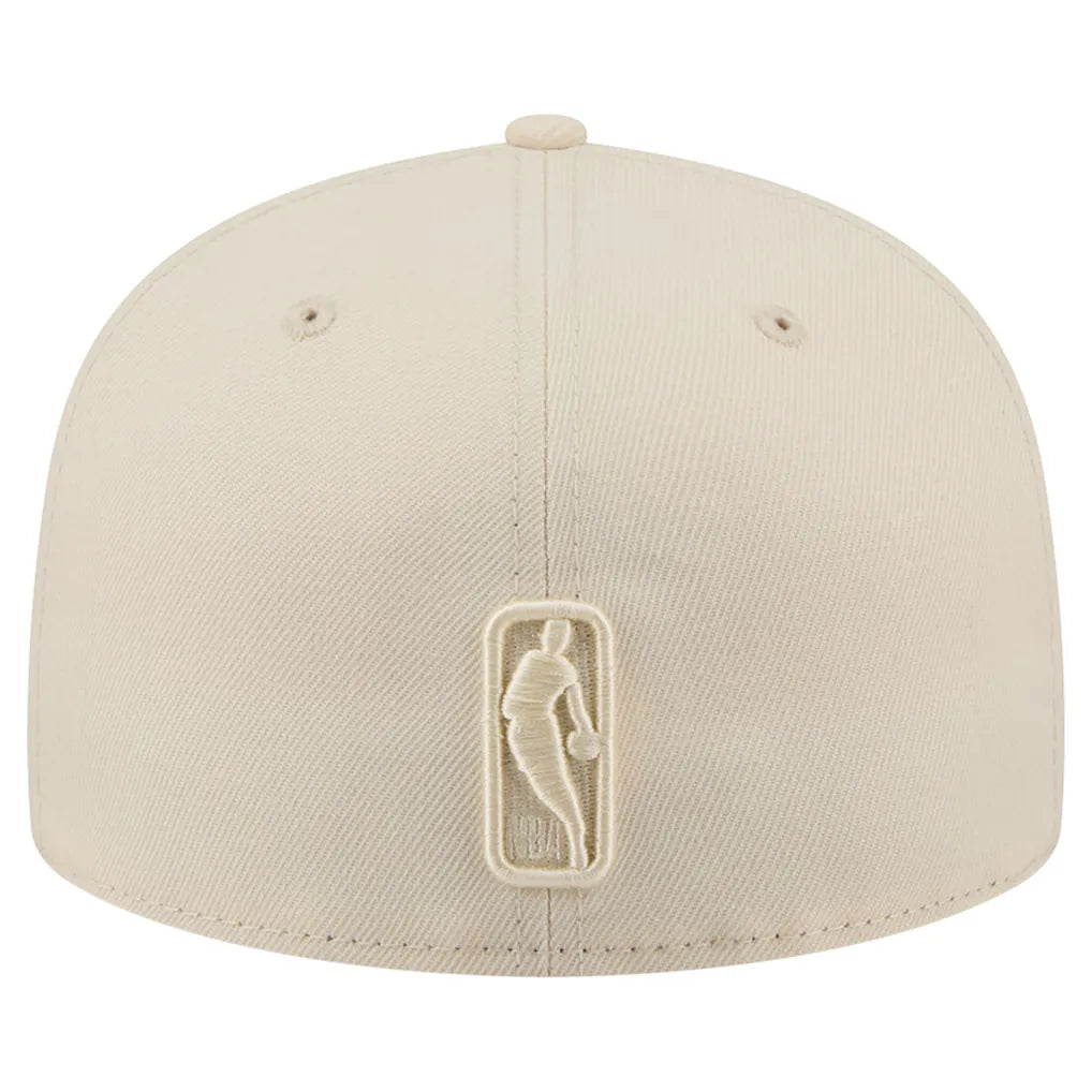 Boston Celtics New Era Color Pack 59FIFTY Fitted Hat - Cream