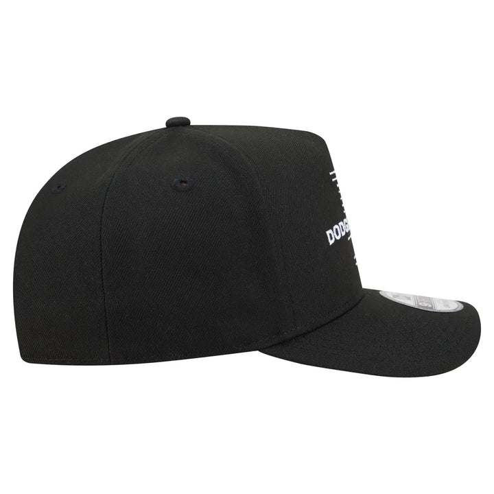 Los Angeles Dodgers New Era Motion A-Frame 9FIFTY Snapback Hat - Black