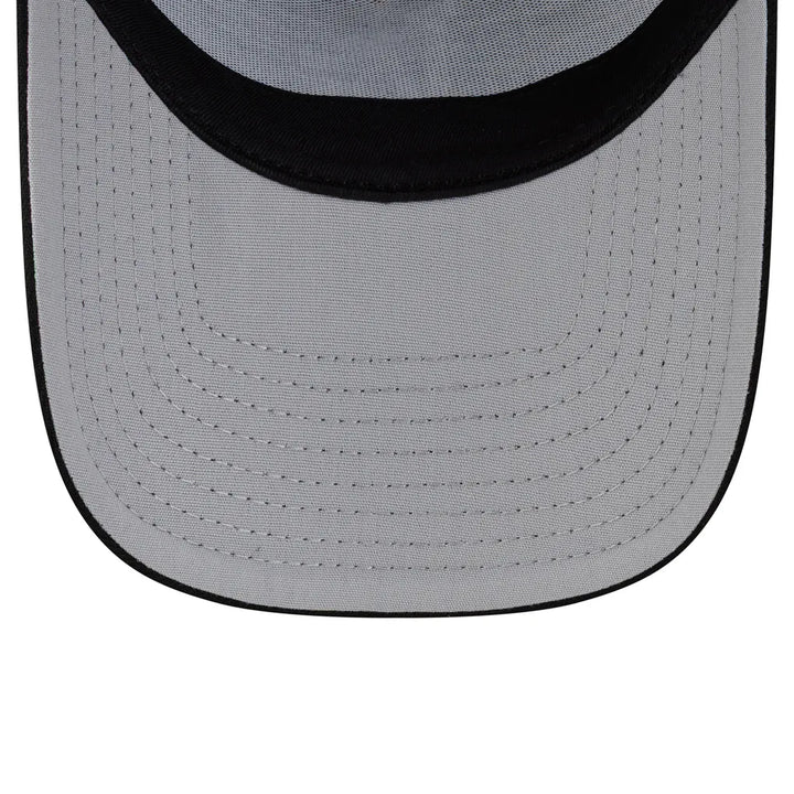Los Angeles Dodgers New Era Side Script 9FORTY A-Frame Trucker Adjustable Hat - Black