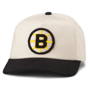 Boston Bruins American Needle Burnett Adjustable Hat - White/Black Techwosell