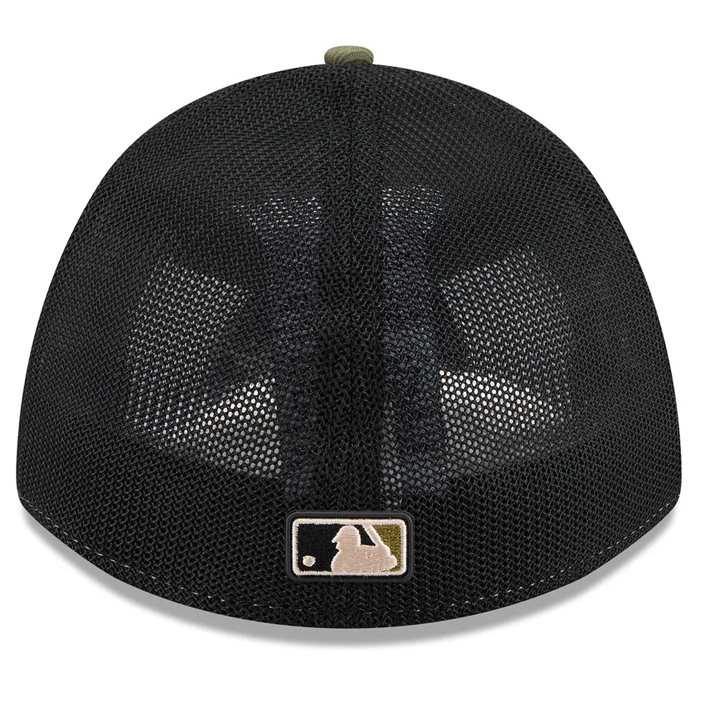 New York Yankees New Era 2026 Armed Forces Day 39THIRTY M-Crown Flex Hat - Olive