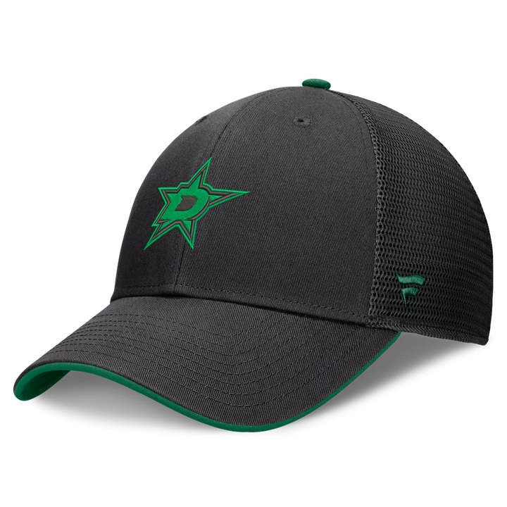 Dallas Stars Fanatics Fundamental Limits Trucker Adjustable Hat - Black