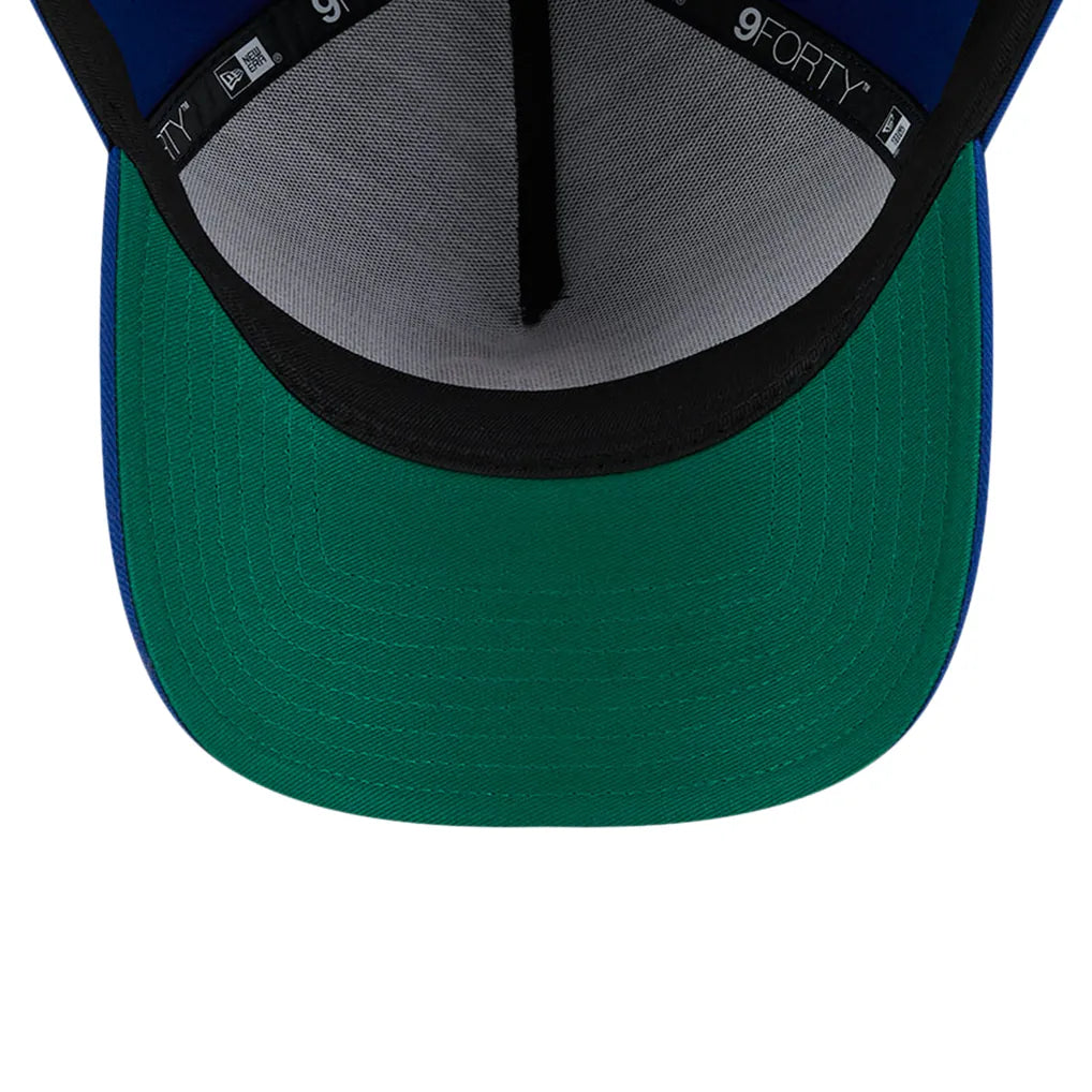 New York Mets New Era Team Color A-Frame 9FORTY Adjustable Hat - Royal Techwosell