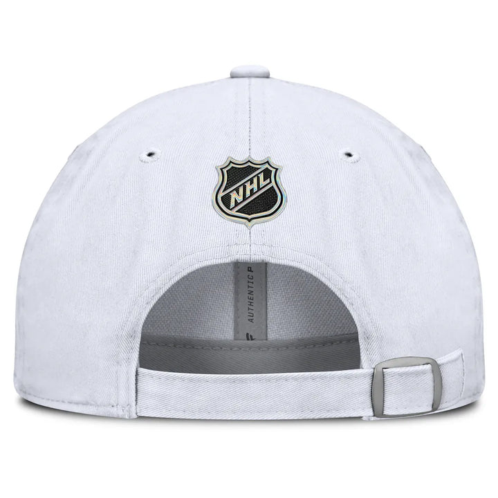 Dallas Stars Fanatics Authentic Pro Hockey Fights Cancer Adjustable Hat - White