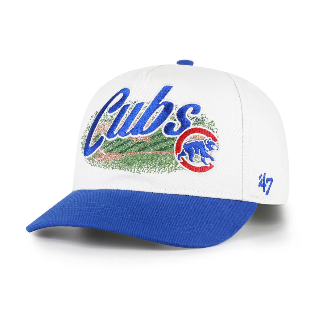 Chicago Cubs '47 Enfield Hitch Adjustable Hat - White/Royal Techwosell