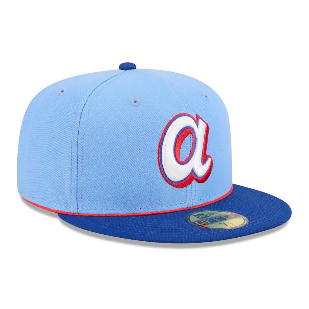 Atlanta Braves New Era 2026 City Connect 59FIFTY Fitted Hat - Light Blue