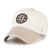 Boston Bruins '47 Neutral Terrain Clean Up Adjustable Hat - Natural/Tan Techwosell