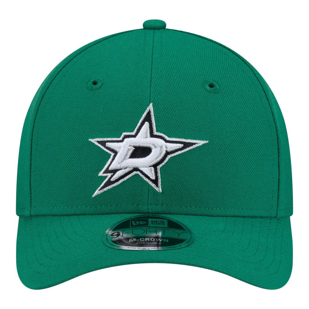 Dallas Stars New Era COOLERA 9FORTY M-Crown Adjustable Hat - Kelly Green