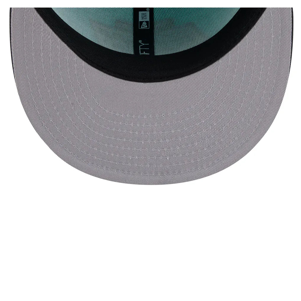 Los Angeles Kings New Era Two-Tone Color Pack 59FIFTY Fitted Hat - Turquoise/Charcoal Techwosell