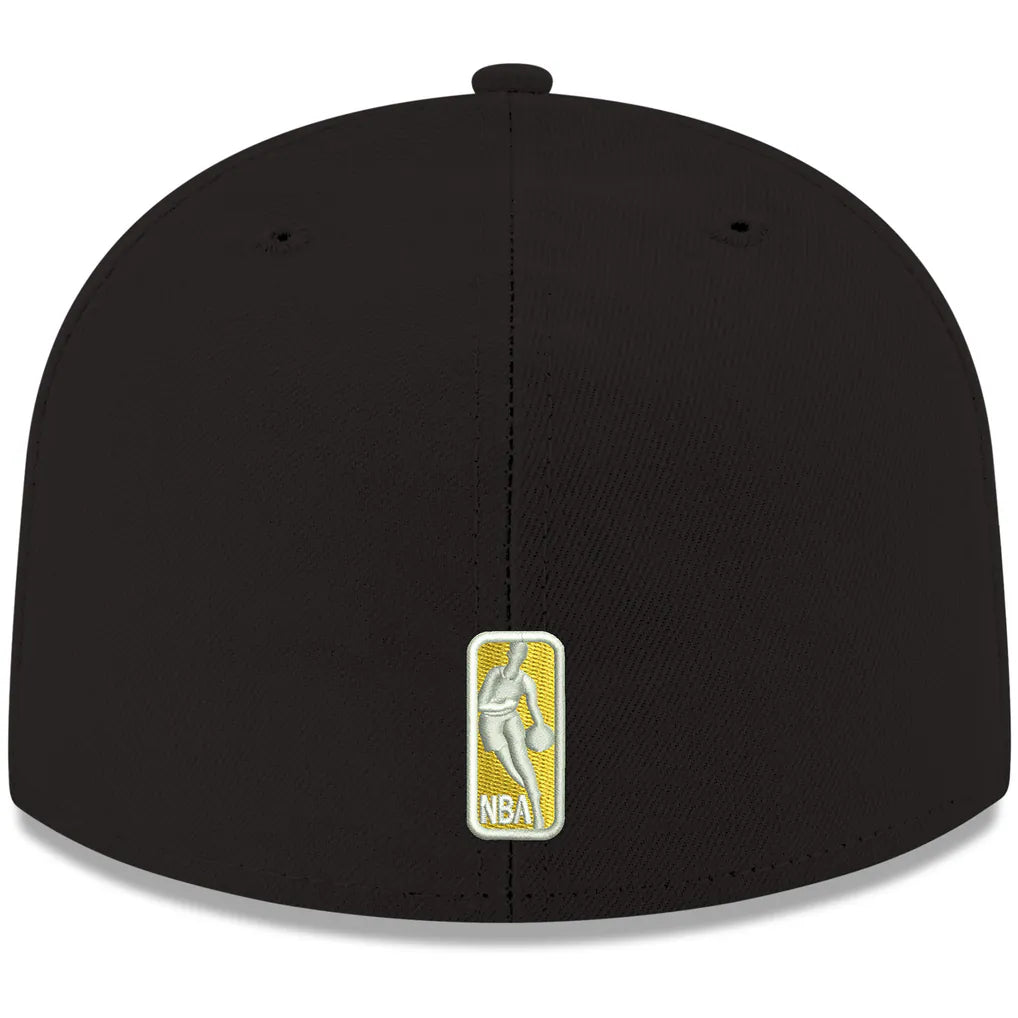 Los Angeles Lakers New Era Official Team Color 59FIFTY Fitted Hat - Black