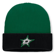 Dallas Stars Fanatics Authentic Pro Rink Cuffed Knit Hat - Kelly Green Techwosell