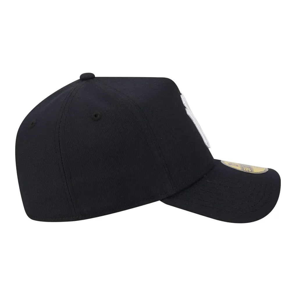 New York Yankees New Era A-Frame 59FORTY Fitted Hat - Navy Techwosell