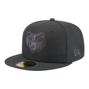 Memphis Grizzlies New Era Tonal Color Pack 59FIFTY Fitted Hat - Charcoal Techwosell