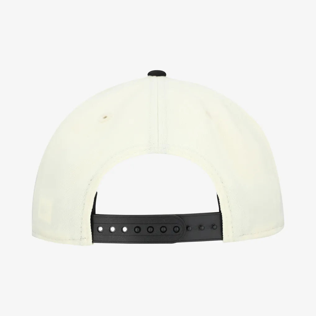San Diego Padres New Era Stadium Chrome 9FORTY A-Frame Adjustable Hat - Cream Techwosell