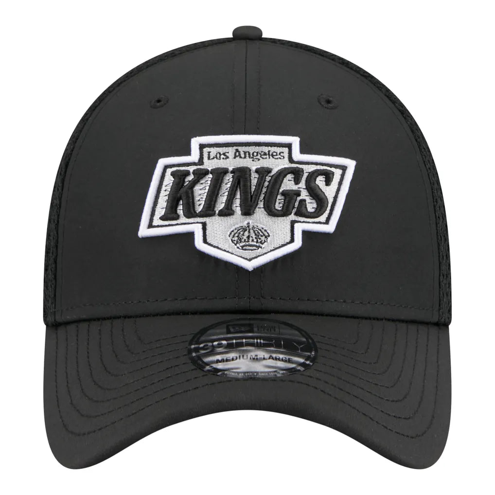 Los Angeles Kings New Era Logo 39THIRTY Flex Hat - Black