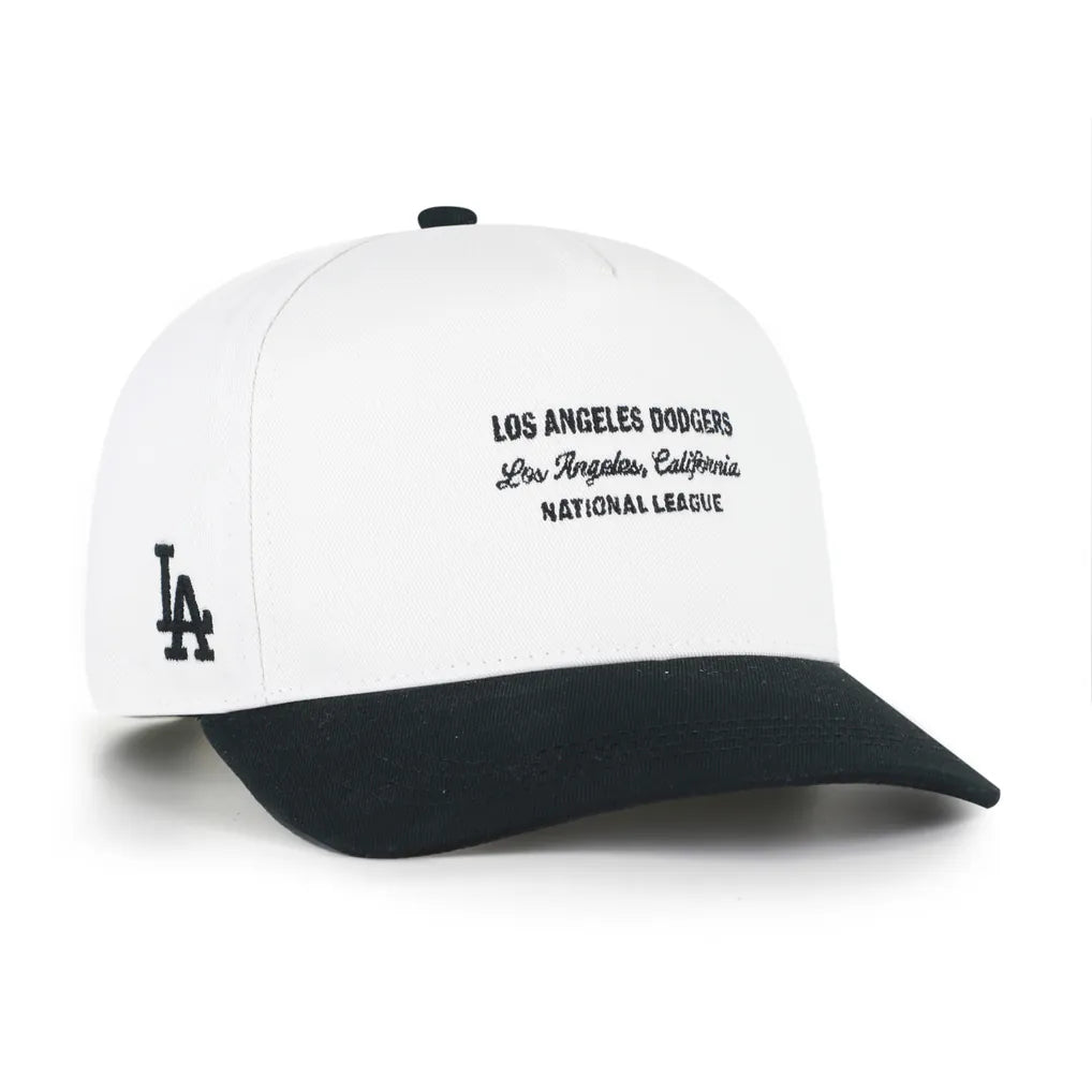 Los Angeles Dodgers '47 Contemporary Two-Tone Hitch Adjustable Hat - White/Black