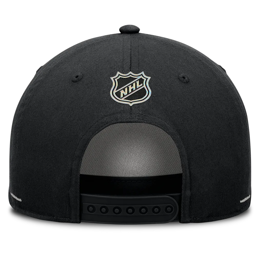 Los Angeles Kings Fanatics Alternate Authentic Pro Rink A-Frame Adjustable Hat - Black
