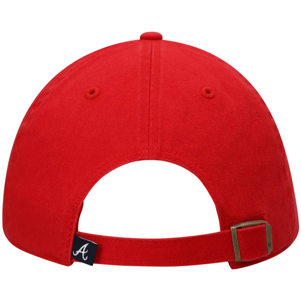 Atlanta Braves '47 Clean Up Adjustable Hat - Red