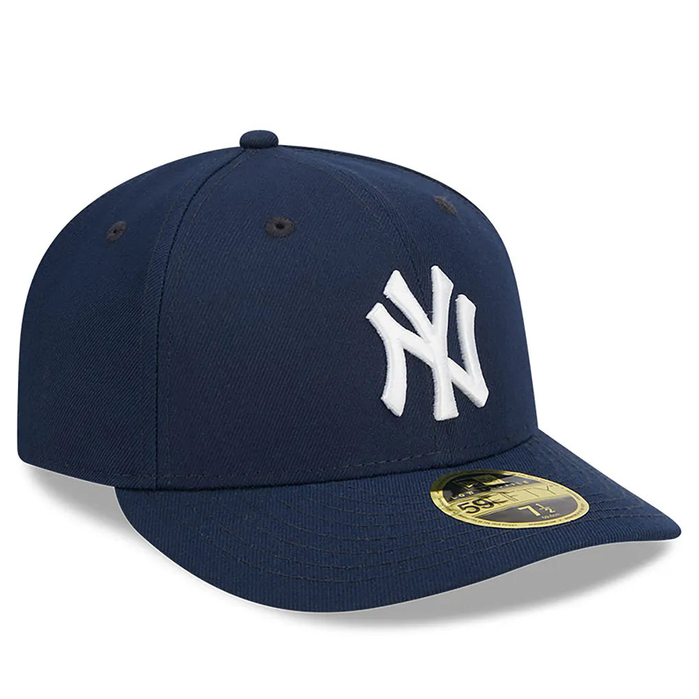 New York Yankees New Era Oceanside Low Profile 59FIFTY Fitted Hat - Navy Techwosell
