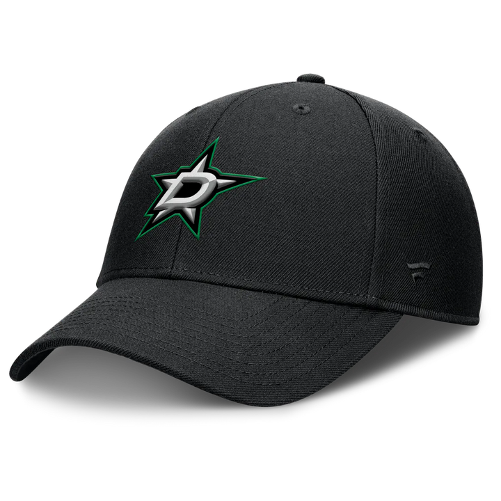 Dallas Stars Fanatics Force Adjustable Hat - Black