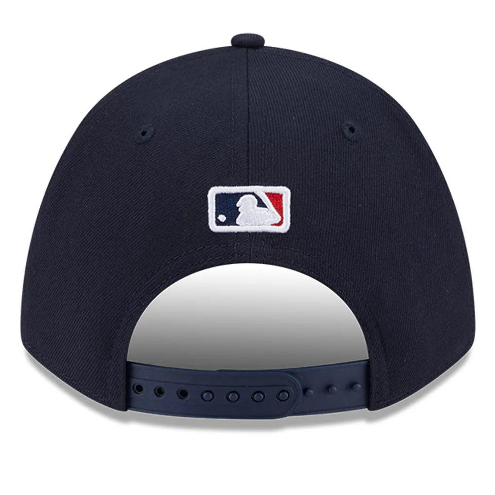 Atlanta Braves New Era Player Replica 9FORTY Adjustable Hat - Navy