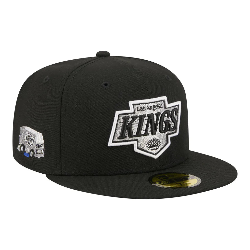 Los Angeles Kings New Era Zamboni 59FIFTY Fitted Hat - Black Techwosell