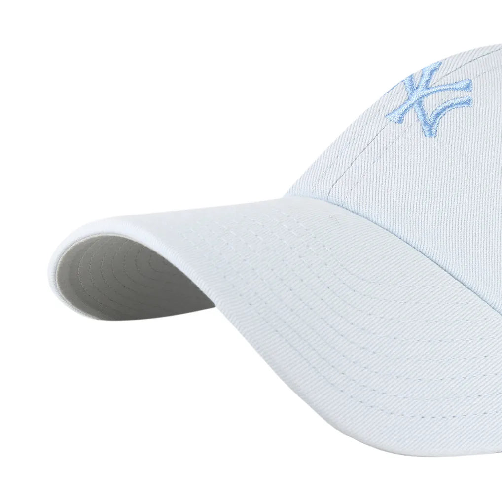 New York Yankees '47 Women's Pastel Clean Up Adjustable Hat - Light Blue Techwosell
