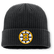 Boston Bruins Fanatics Primary Logo Cuffed Knit Hat - Black Techwosell