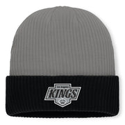 Los Angeles Kings Fanatics Authentic Pro Rink Cuffed Knit Hat - Gray Techwosell