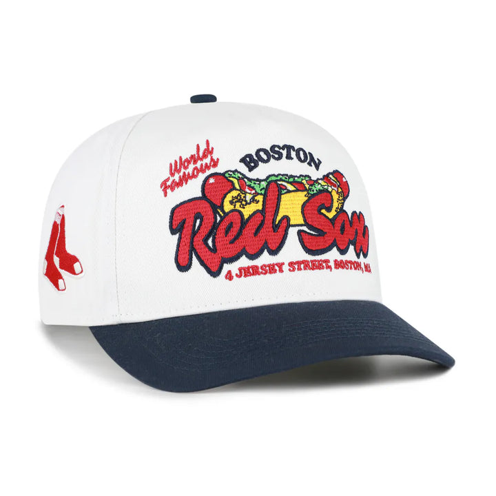 Boston Red Sox '47 Glizzy Collection Hitch Adjustable Hat - White/Navy