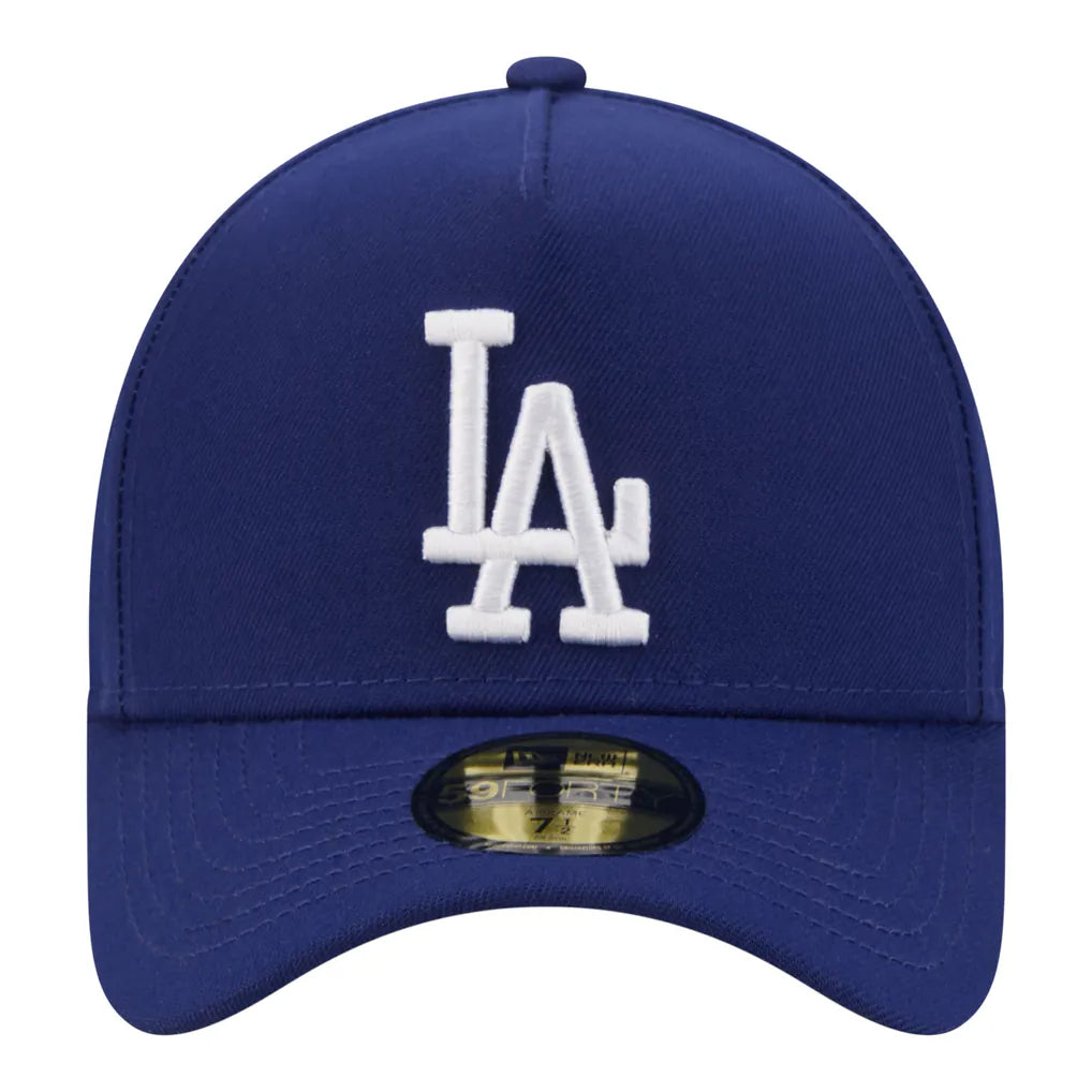Los Angeles Dodgers New Era A-Frame 59FORTY Fitted Hat - Royal Techwosell
