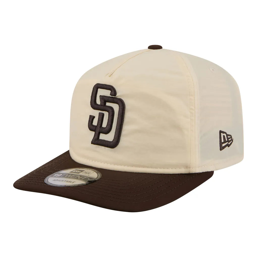 San Diego Padres New Era Everyday 19TWENTY Adjustable Hat - Cream/Brown