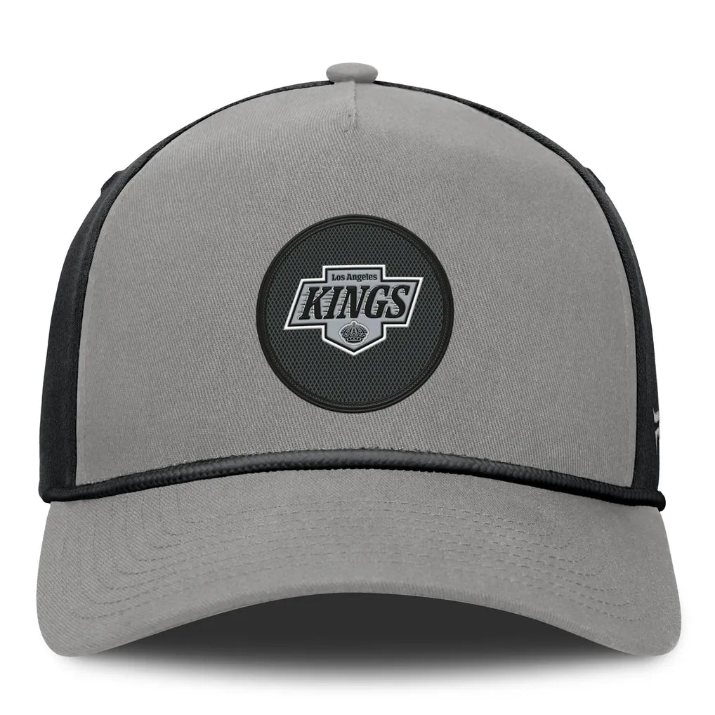 Los Angeles Kings Fanatics Authentic Pro Rink A-Frame Adjustable Hat - Gray
