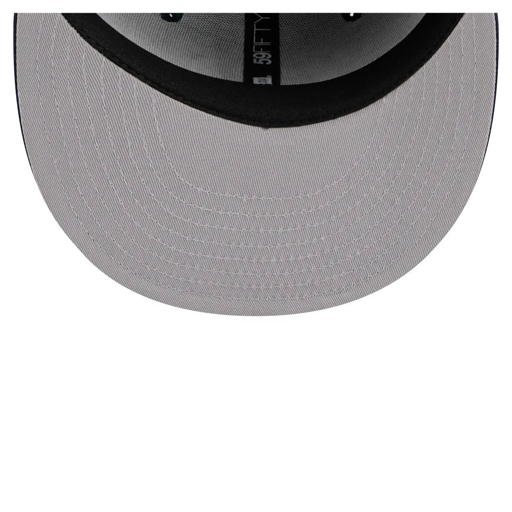 Miami Heat New Era Tonal Color Pack 59FIFTY Fitted Hat - Navy