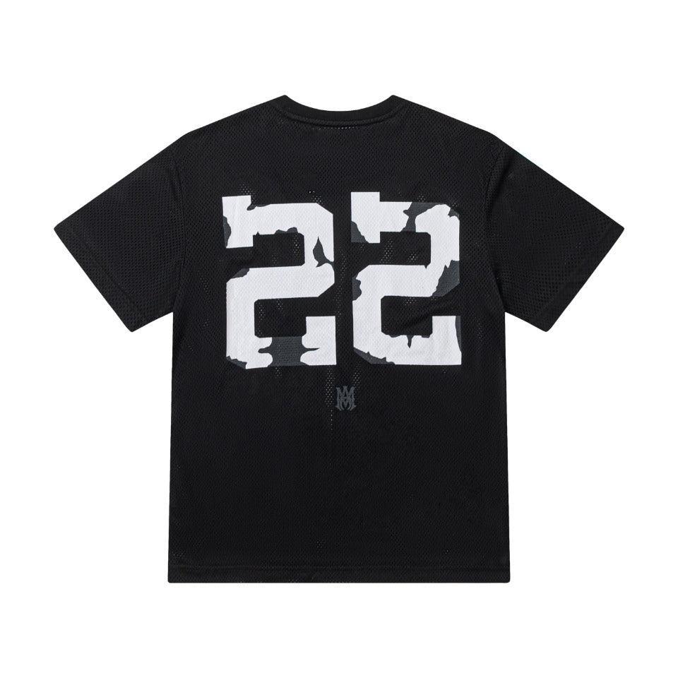 Amiri 22 Black T-Shirt Without Collar
