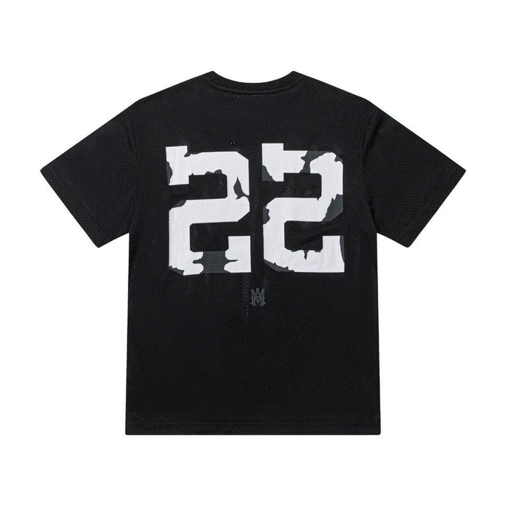 Amiri 22 Black T-Shirt Without Collar