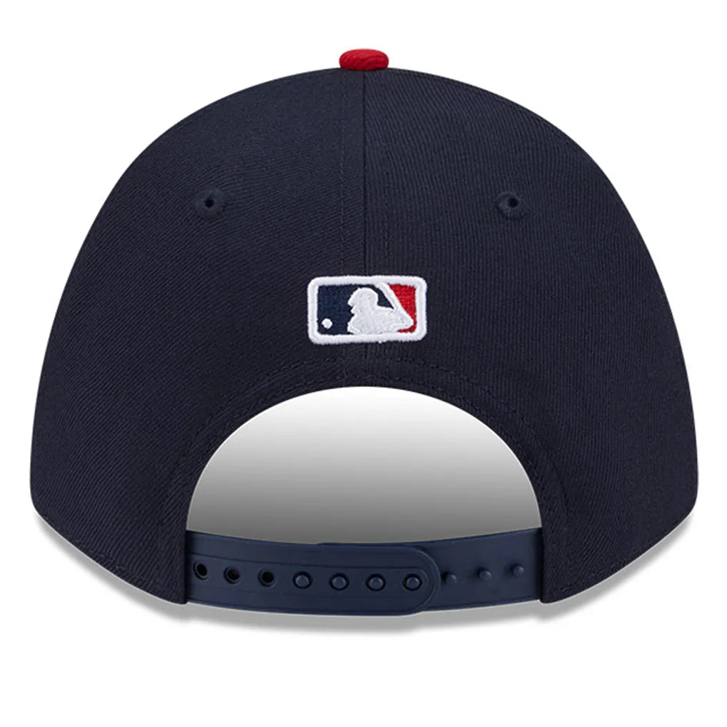 Atlanta Braves New Era Player Replica 9FORTY Adjustable Hat - Navy