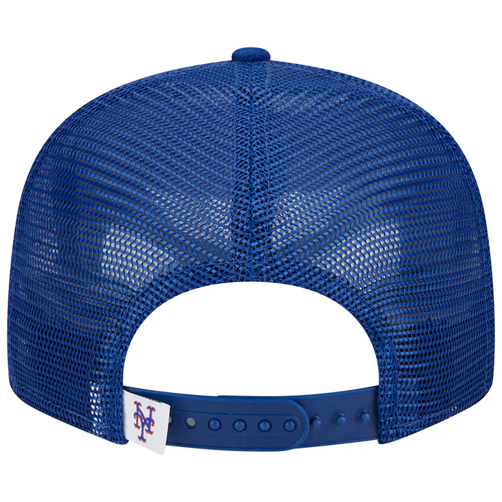 New York Mets New Era Team Color Trucker 9FIFTY Snapback Hat - Royal